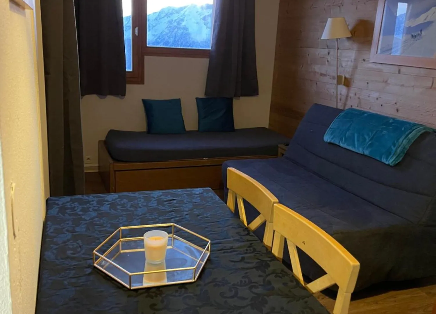 Studio Centre Station Avec Balcon Huez Γαλλία